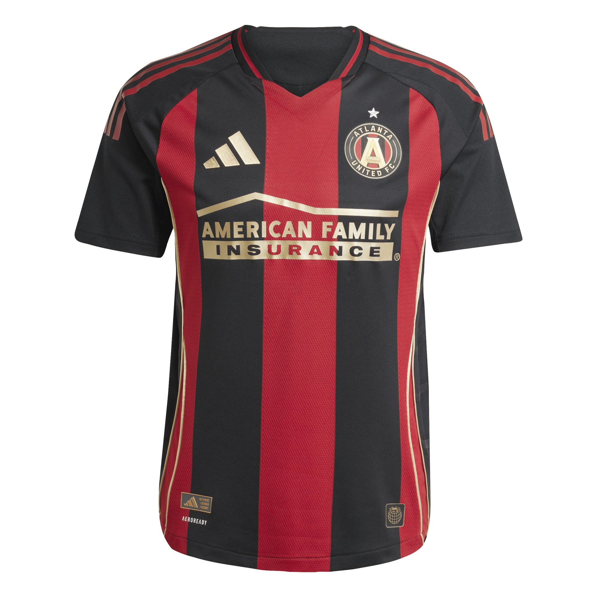 adidas Men's Atlanta United Home Authentic Jersey 25 Black - Best Buy Soccer